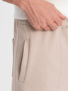 Ombre Clothing Béžové pánské tepláky Ombre Clothing CARROT