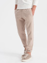 Ombre Clothing Béžové pánské tepláky Ombre Clothing CARROT