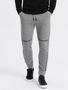 Ombre Clothing Šedé pánské tepláky Ombre Clothing