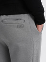 Ombre Clothing Šedé pánské tepláky Ombre Clothing