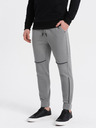 Ombre Clothing Šedé pánské tepláky Ombre Clothing
