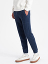 Ombre Clothing Tmavě modré pánské tepláky Ombre Clothing CARROT