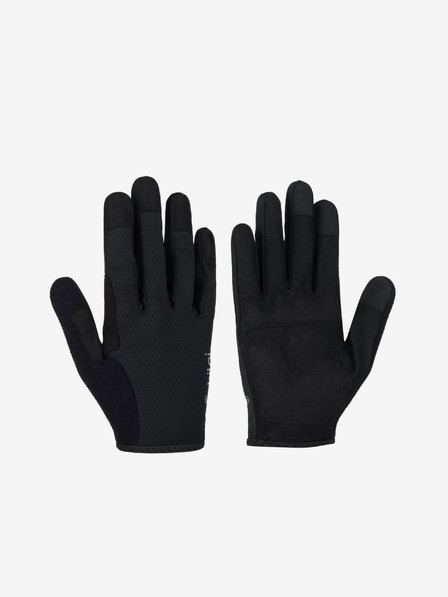 Kilpi Černé cyklistické rukavice Kilpi FINGERS