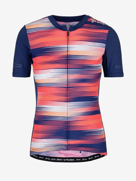 Kilpi Modro-růžový dámský cyklistický dres Kilpi MOATE
