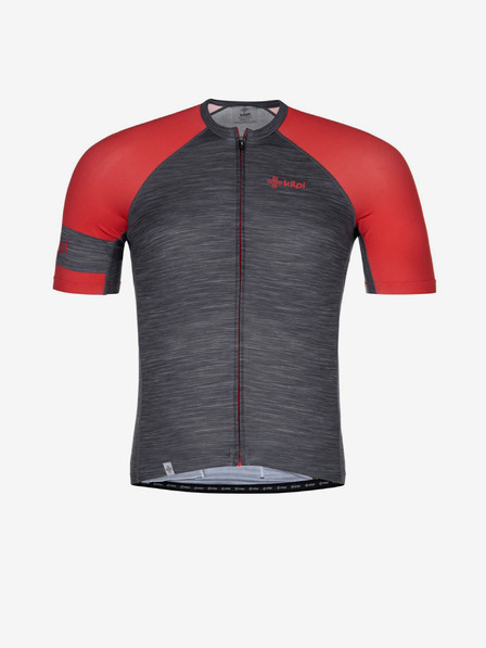 Kilpi Červeno-šedý pánský cyklistický dres Kilpi SELVA