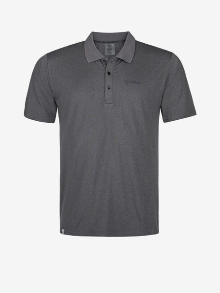 Kilpi Tmavě šedé pánské sportovní polo tričko Kilpi COLLAR