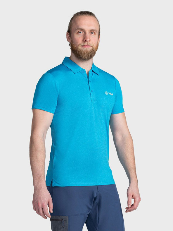 Kilpi Modré pánské polo tričko Kilpi OLIVA