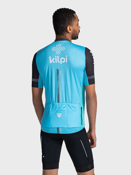 Kilpi Světle modré pánské sportovní tričko na zip Kilpi CORRIDOR