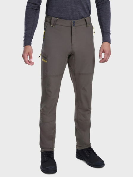 Kilpi Tmavě šedé pánské outdoorové kalhoty KILPI TIDE