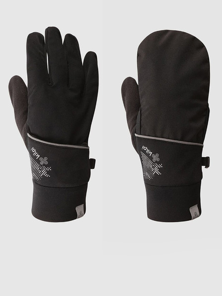 Kilpi Černé unisex rukavice Kilpi DRAG