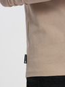 Ombre Clothing Béžové pánské tričko Ombre Clothing