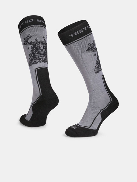 Kilpi Černé unisex lyžařské podkolenky Kilpi LTD DESTIN-U