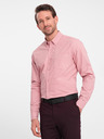 Ombre Clothing Růžová pánská košile Ombre Clothing