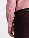 Ombre Clothing Růžová pánská košile Ombre Clothing