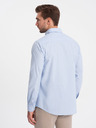 Ombre Clothing Světle modrá pánská košile Ombre Clothing