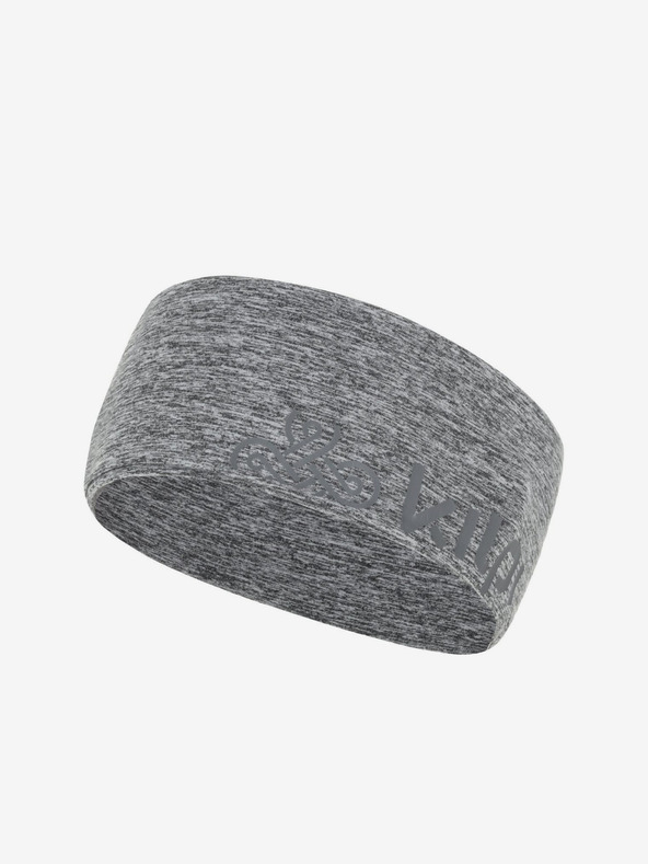 Kilpi Tmavě šedá unisex běžecká čelenka Kilpi HOHE-U