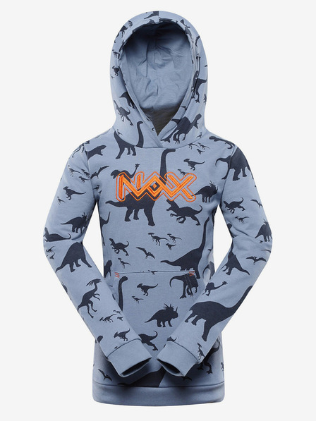 NAX Modrá dětská mikina NAX Ziardo