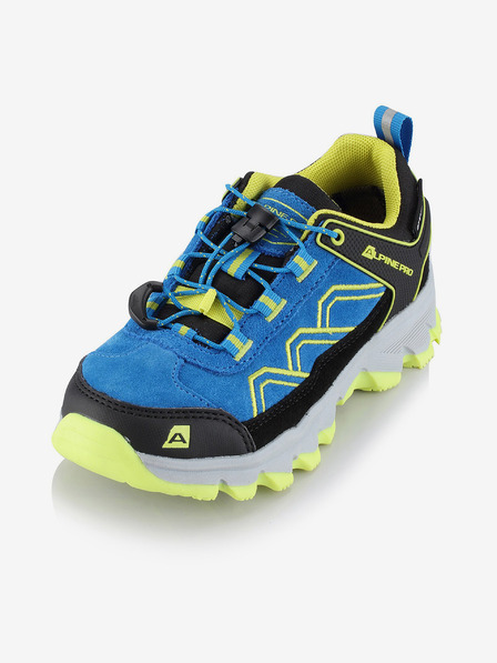 ALPINE PRO Modré dětské outdoorové boty s membránou PTX ALPINE PRO Molleho