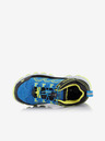 ALPINE PRO Modré dětské outdoorové boty s membránou PTX ALPINE PRO Molleho