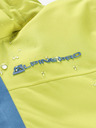 ALPINE PRO Modro-zelená dětská lyžařská bunda s membránou PTX ALPINE PRO Reamo