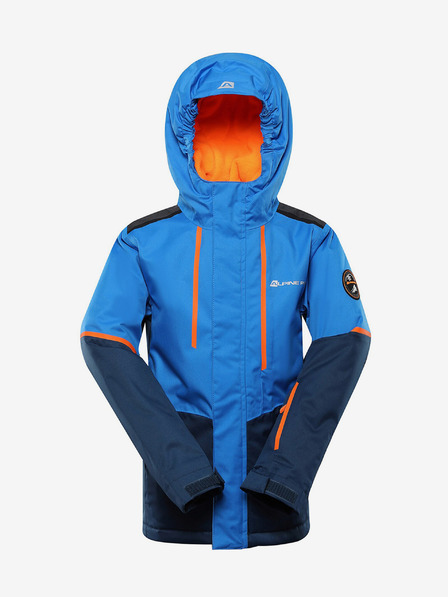 ALPINE PRO Modrá dětská lyžařská bunda s membránou PTX ALPINE PRO Zaribo