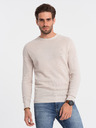 Ombre Clothing Béžový pánský svetr Ombre Clothing