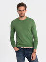 Ombre Clothing Zelený pánský svetr Ombre Clothing
