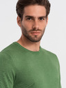 Ombre Clothing Zelený pánský svetr Ombre Clothing