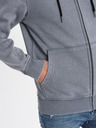Ombre Clothing Šedá pánská mikina Ombre Clothing