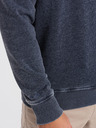 Ombre Clothing Tmavě modrá pánská mikina Ombre Clothing