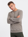 Ombre Clothing Béžová pánská mikina Ombre Clothing