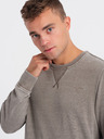 Ombre Clothing Béžová pánská mikina Ombre Clothing