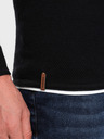 Ombre Clothing Černý pánský svetr Ombre Clothing