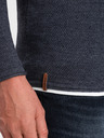 Ombre Clothing Tmavě modrý pánský svetr Ombre Clothing