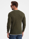 Ombre Clothing Khaki pánský svetr Ombre Clothing