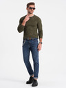 Ombre Clothing Khaki pánský svetr Ombre Clothing