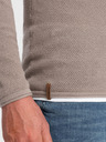 Ombre Clothing Béžový pánský svetr Ombre Clothing