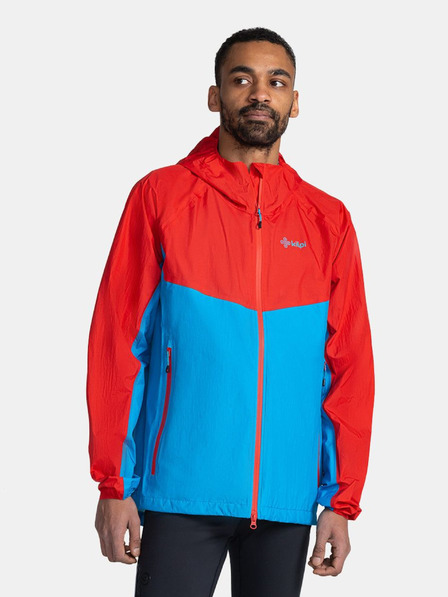 Kilpi Modro-červená pánská sportovní bunda Kilpi Hurricane-M