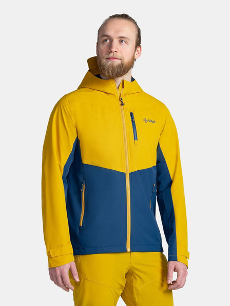 Kilpi Modro-žlutá pánská outdoorová bunda Kilpi SONNA-M
