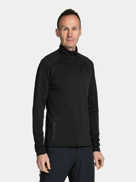 Kilpi Černá pánská sportovní mikina Kilpi Montale-M