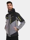 Kilpi Šedá pánská sportovní membránová bunda KILPI Hastar-M