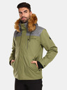 Kilpi Khaki pánská zimní bunda s umělým kožíškem Kilpi ALPHA