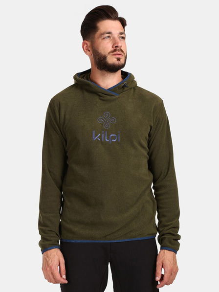 Kilpi Khaki pánská fleecová mikina s kapucí Kilpi FLOND-M