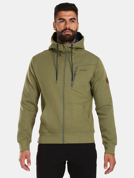 Kilpi Khaki pánská bavlněná mikina Kilpi PREDA-M