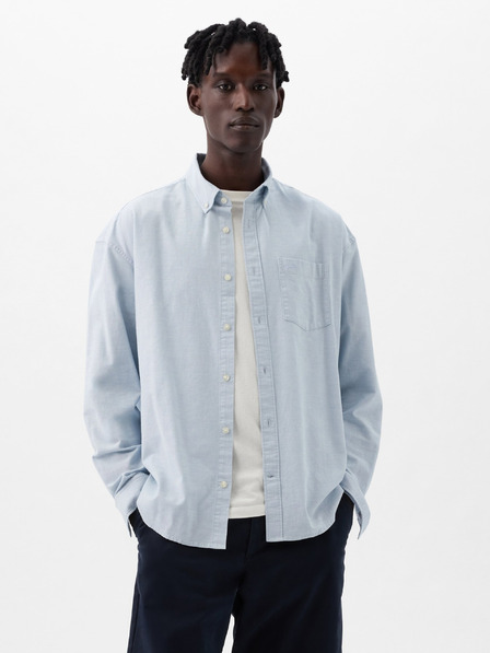 GAP Košile oxford logo oversize GAP