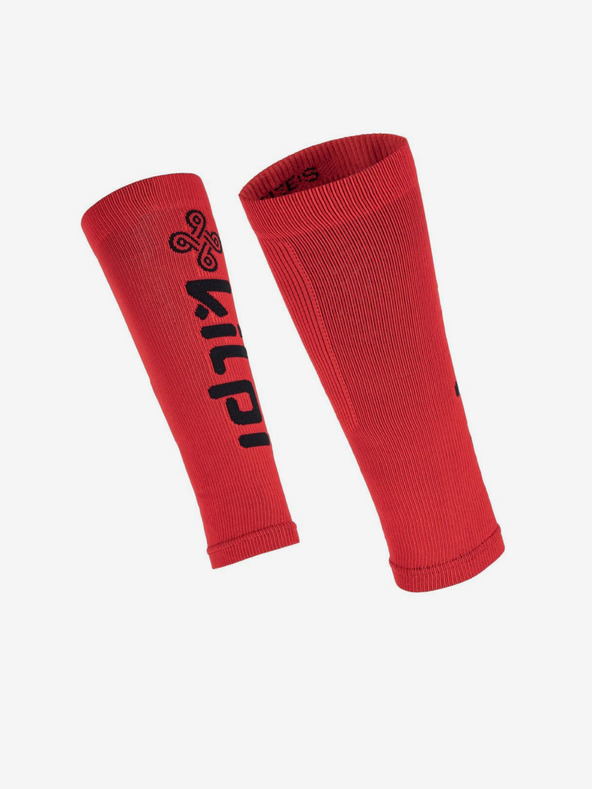 Kilpi Červené unisex kompresní návleky na lýtka Kilpi PRESS