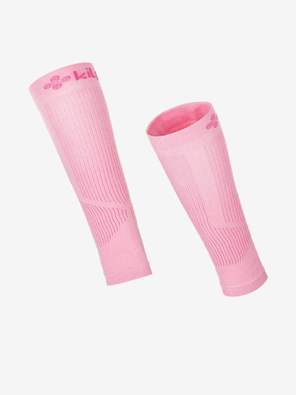Kilpi Růžové unisex kompresní návleky na lýtka Kilpi PRESS