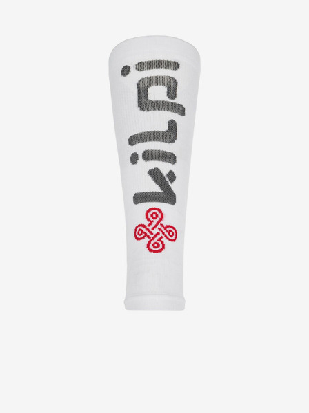 Kilpi Bílé unisex kompresní návleky Kilpi DOMET