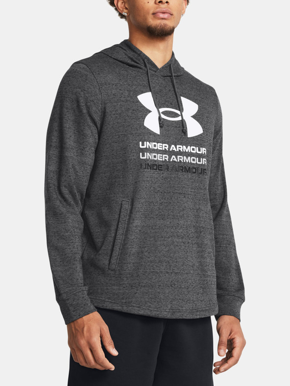 Under Armour Pánská mikina Under Armour UA Rival Terry Graphic Hood