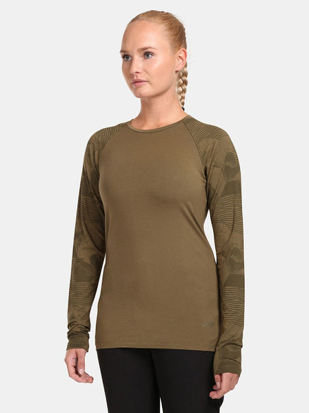 Kilpi Khaki dámské sportovní tričko Kilpi VENDELIA